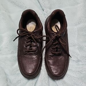 Arnold Palmer Brown Leather Shoes Size 9.5